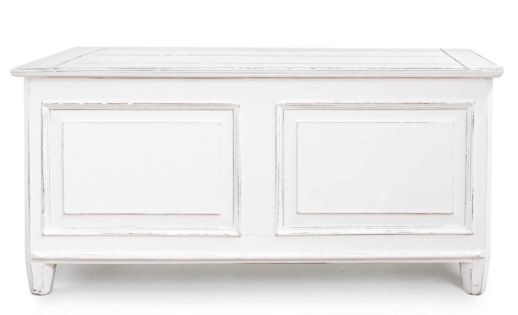 Cassapanca "Colette" in legno di mango massiccio, verniciatura a base, da 100 x 48 x 48 cm in Cassapanche Decor Space - Altamura, commercioVirtuoso.it