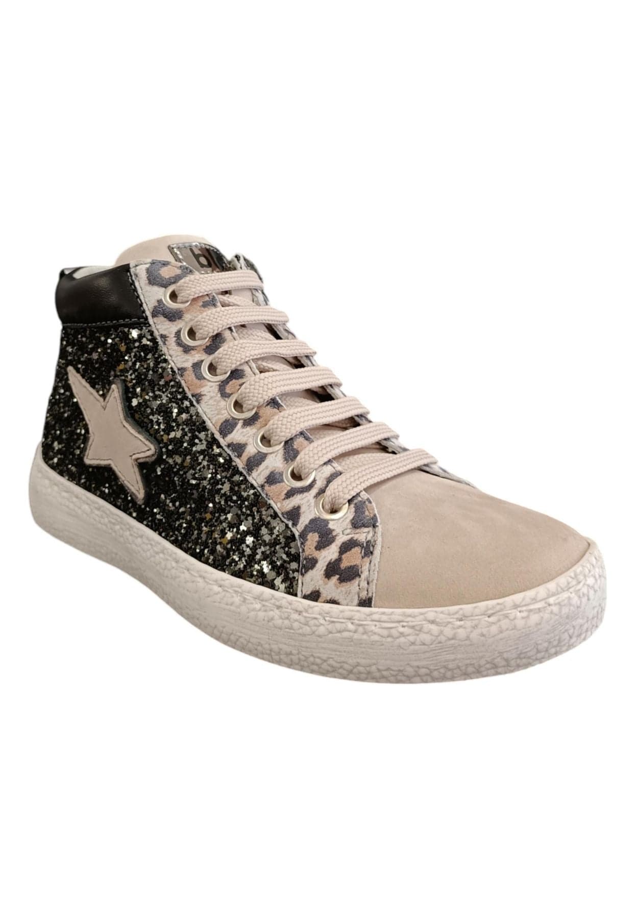 Scarpe sneakers Bambine e ragazze balocchi BLK STK  peltro velcro in Ballerine Scarpetteria Gica - Trani, commercioVirtuoso.it
