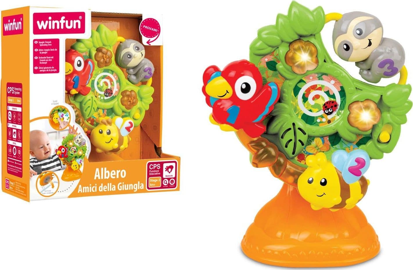 Albero Musicale Ventosa Amici Giungla - 2