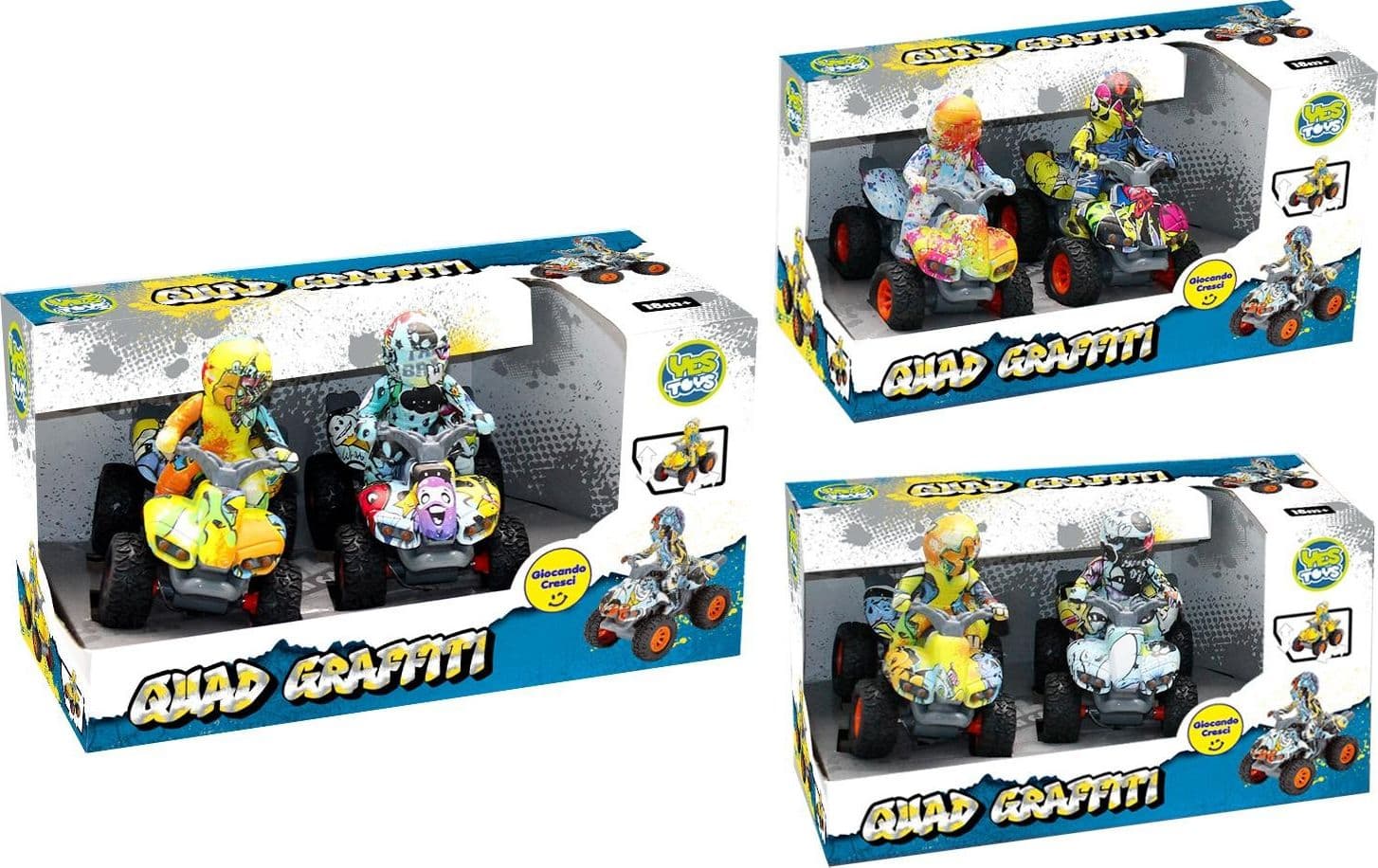 Quad Graffiti Metal Pack 2 pezzi - 2