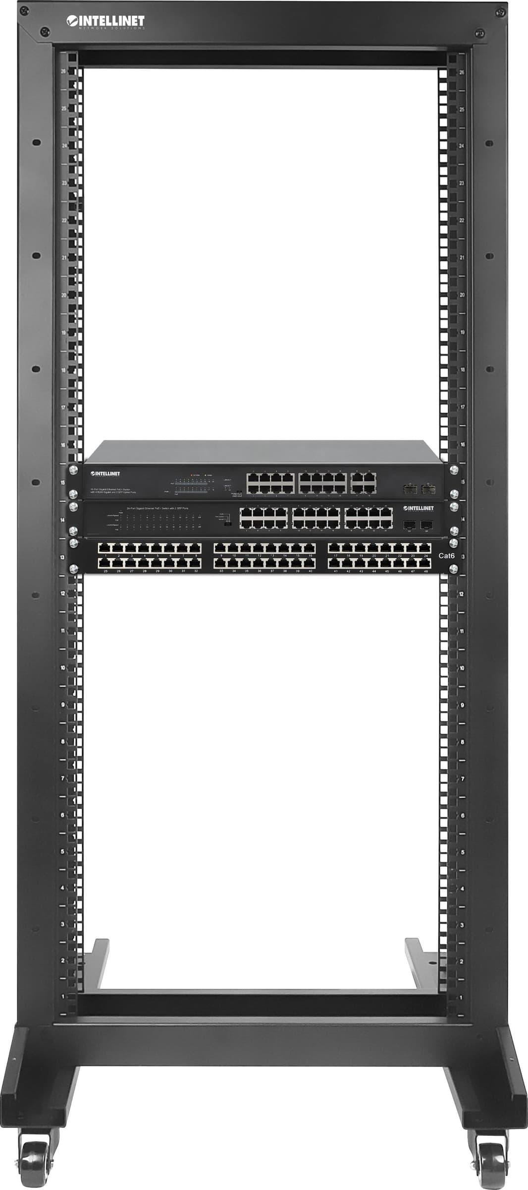 Open Frame Rack 19'' 26U 2 Montanti - 14