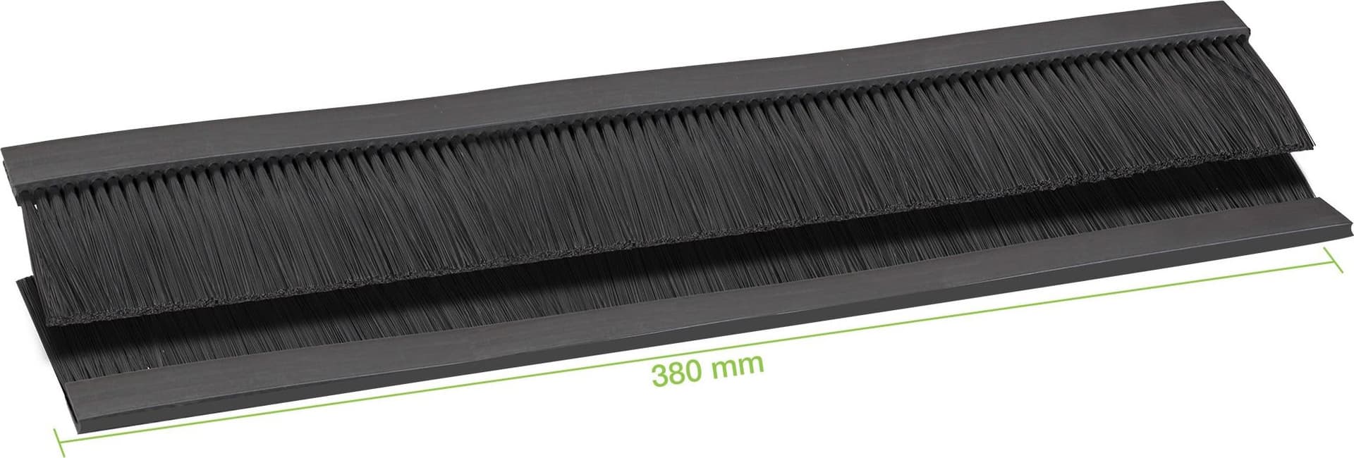 Due Spazzole Ingresso Cavi per Armadio Rack 380 mm - 12
