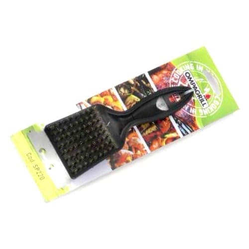 Spazzola barbecue Ompagrill SP220 Per Griglie Compatta Nero