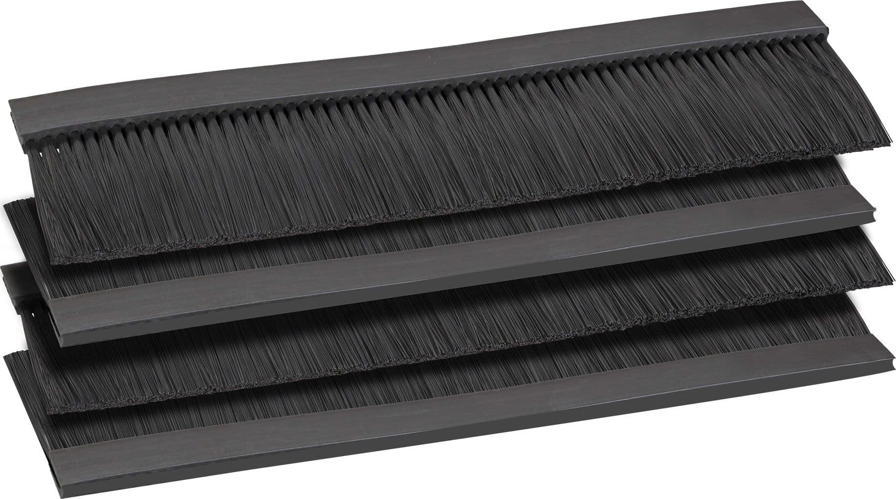 Quattro Spazzole Ingresso Cavi per Armadio Rack 271 mm - 9
