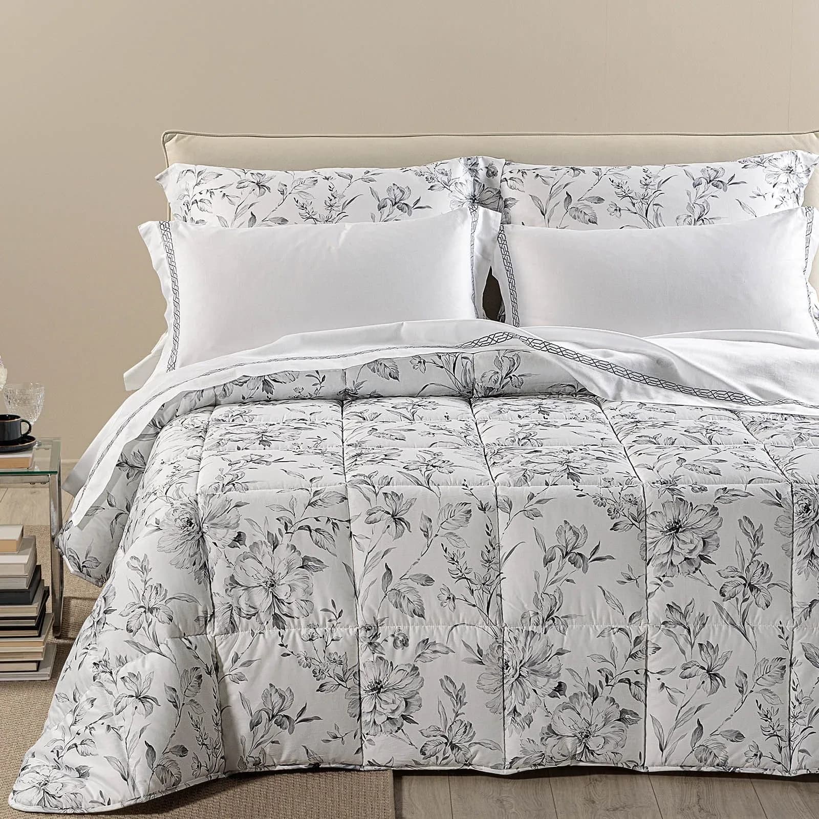 Trapunta Tea Matrimoniale in Raso di cotone 300gr/mq - Caleffi - 4