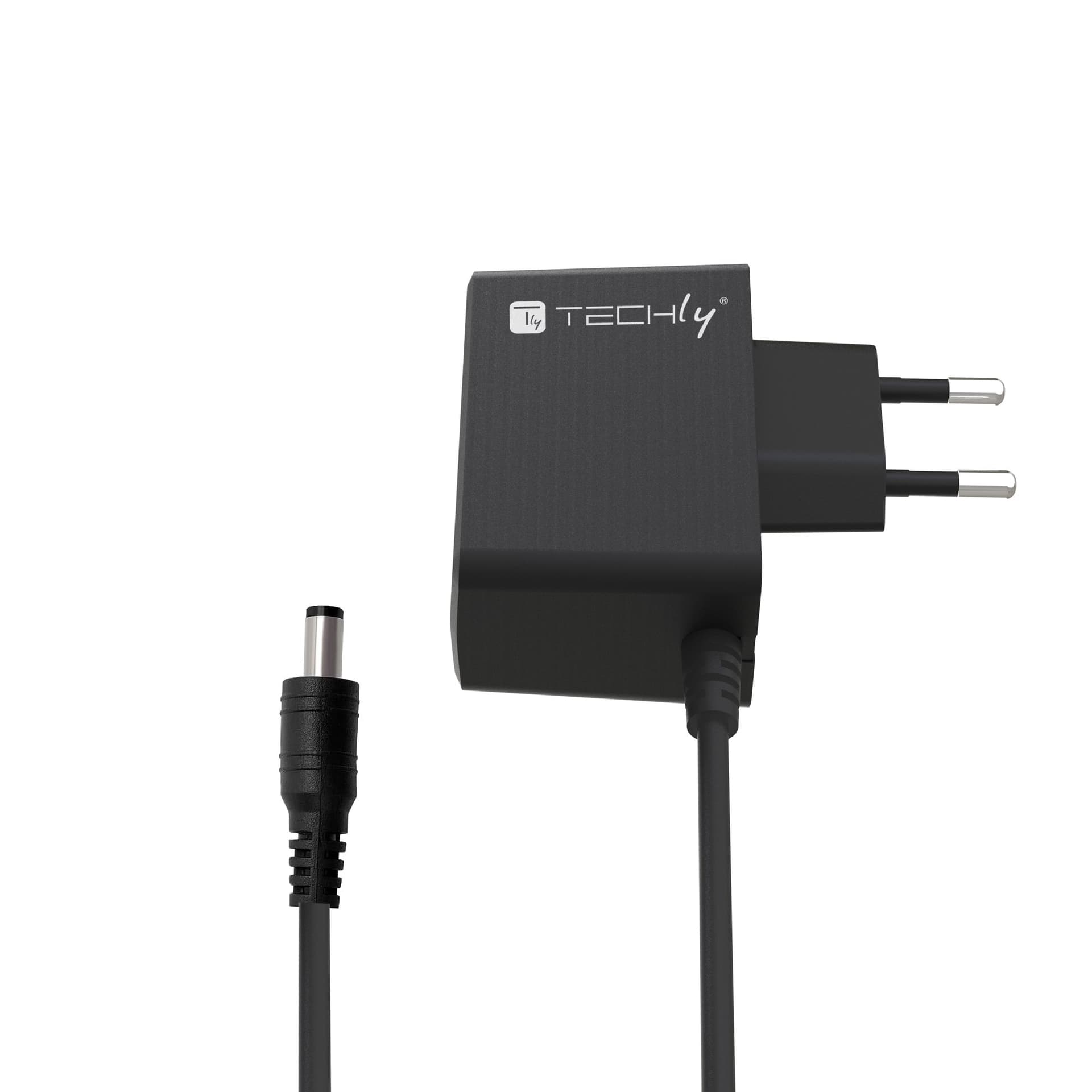 Alimentatore AC/DC 5V 1A Plug 5.5x2.1 mm Slim Nero - 13