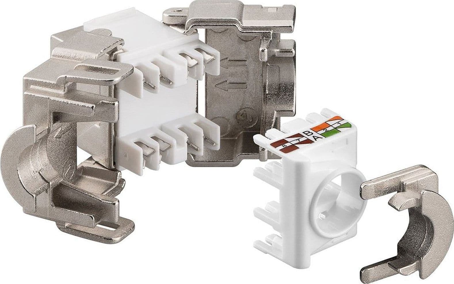 Frutto Keystone RJ45 Cat.6A STP Tooless - 12