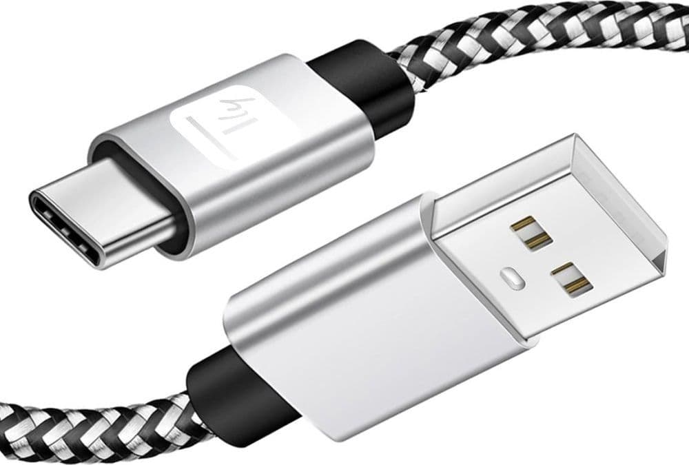 Cavo USB A Maschio 2.0 / USB-C&trade Maschio 3A 0,5 m Alluminio - 13