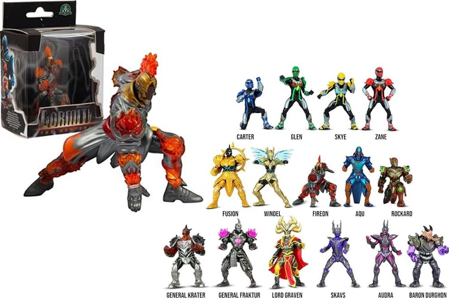 Gormiti The New Era Personaggi 7Cm - 2