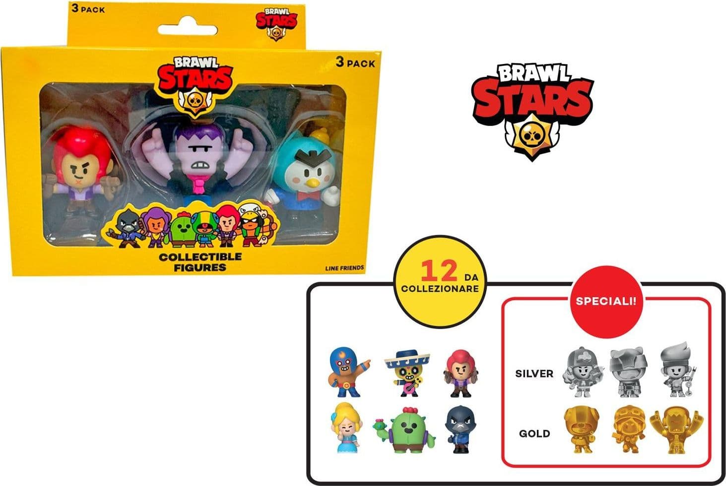 Brawl Stars pack 3 personaggi - 2