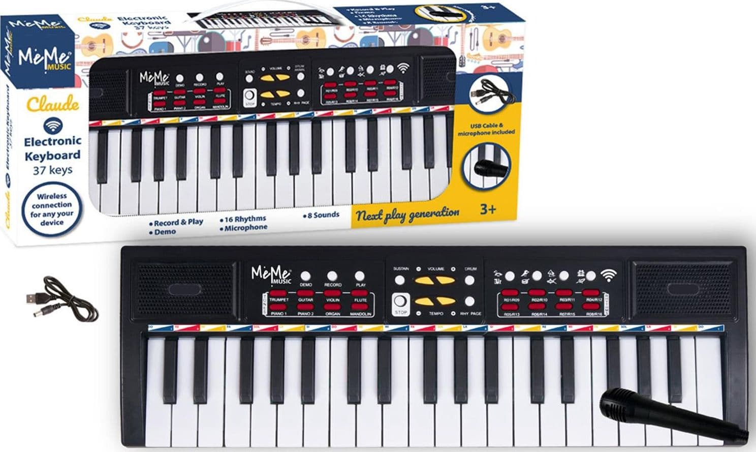 Claude Tastiera Wireless 37T