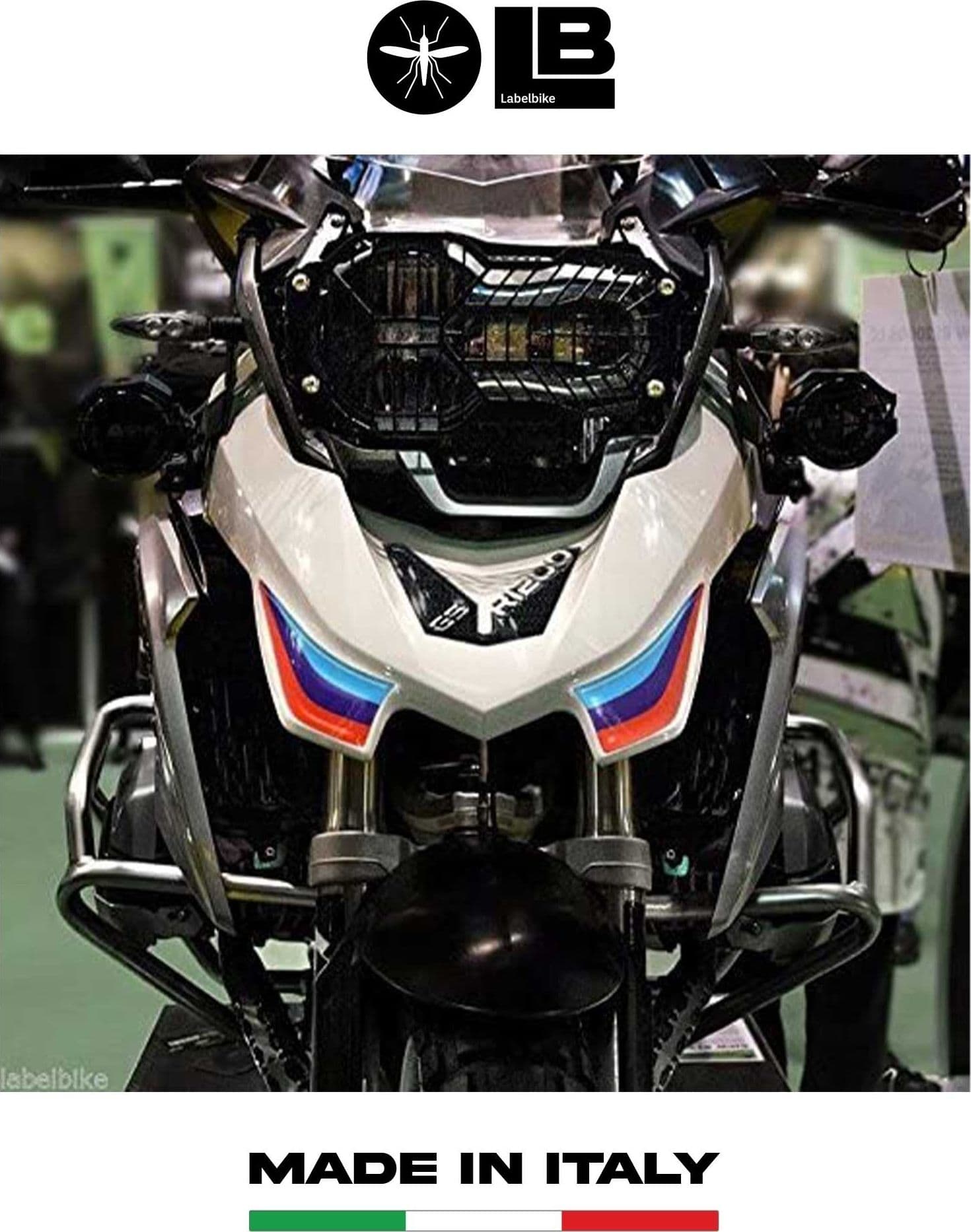 Kit Adesivi Gel 3D Protezione Frontale compatibile con Bmw Gs R1200 Dal 2013-16 - 2
