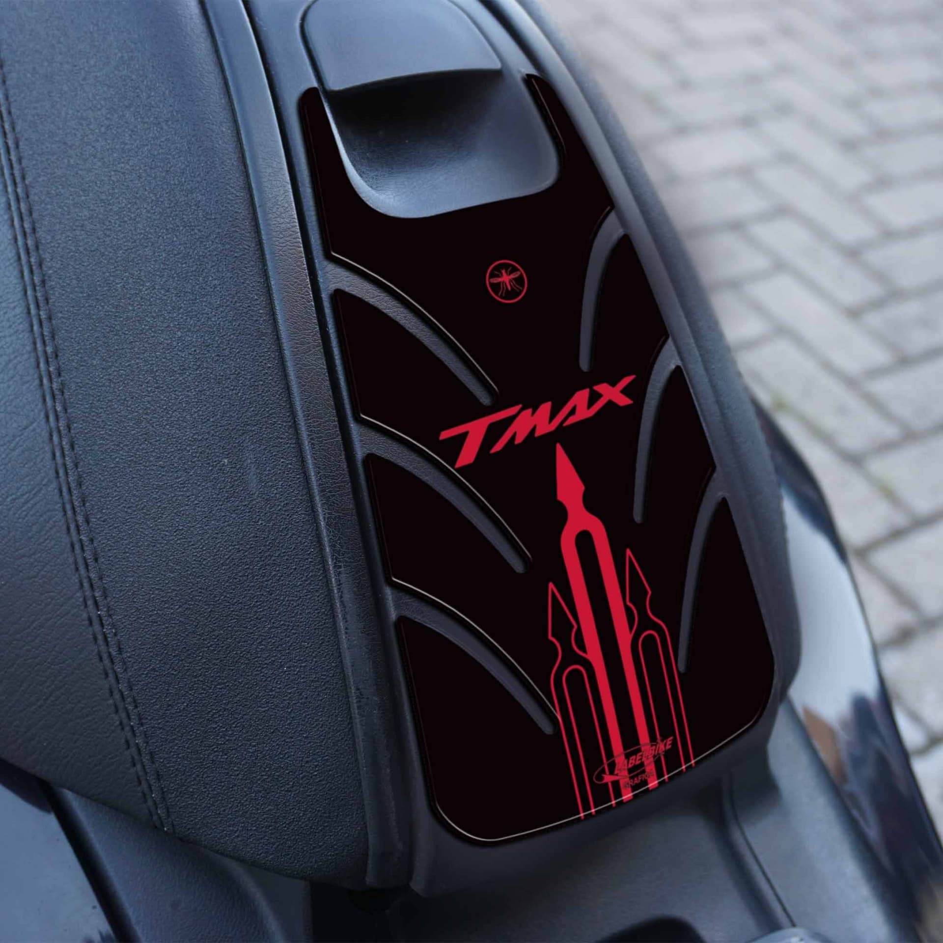 ADESIVO SPORTELLO SERBATOIO TMAX compatibile per SCOOTER YAMAHA T MAX 2001-2007 - 7