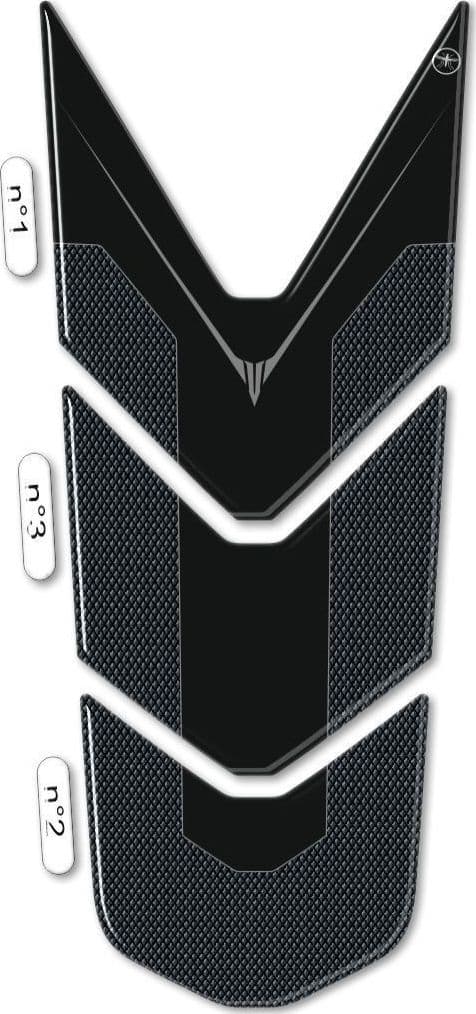 Adesivo serbatoio 3D compatibile con Yamaha MT-07 2018-2020 - 3