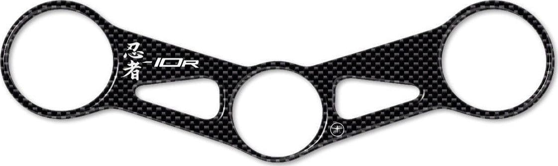 Protezione Gel 3D Piastra Forcella compatibile con Kawasaki Zx-10r 2004-2005 - 2