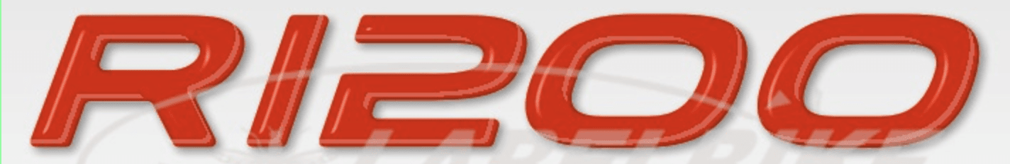 2 Adesivi in Resina Gel Scritte R1200 compatibili con Bmw Gs - Stickers 3D - 6