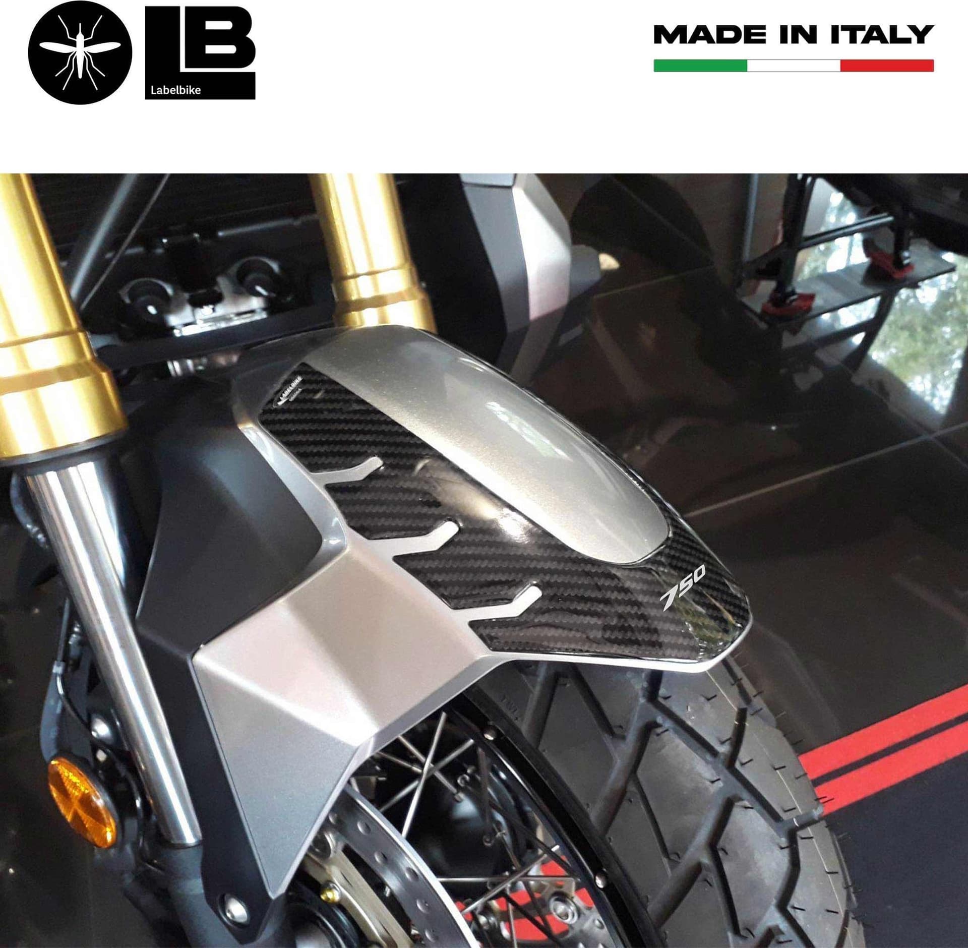 Adesivo 3d Protezione Parafango Compatibile Xadv Honda X-Adv 750 2017-2020 - 5