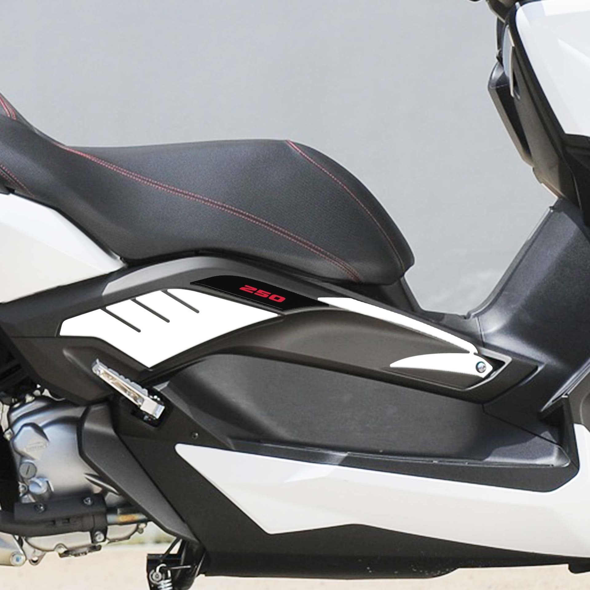Adesivi gel 3D protezioni boomerang compatibili con Yamaha Xmax 250 2014-2016 - 16