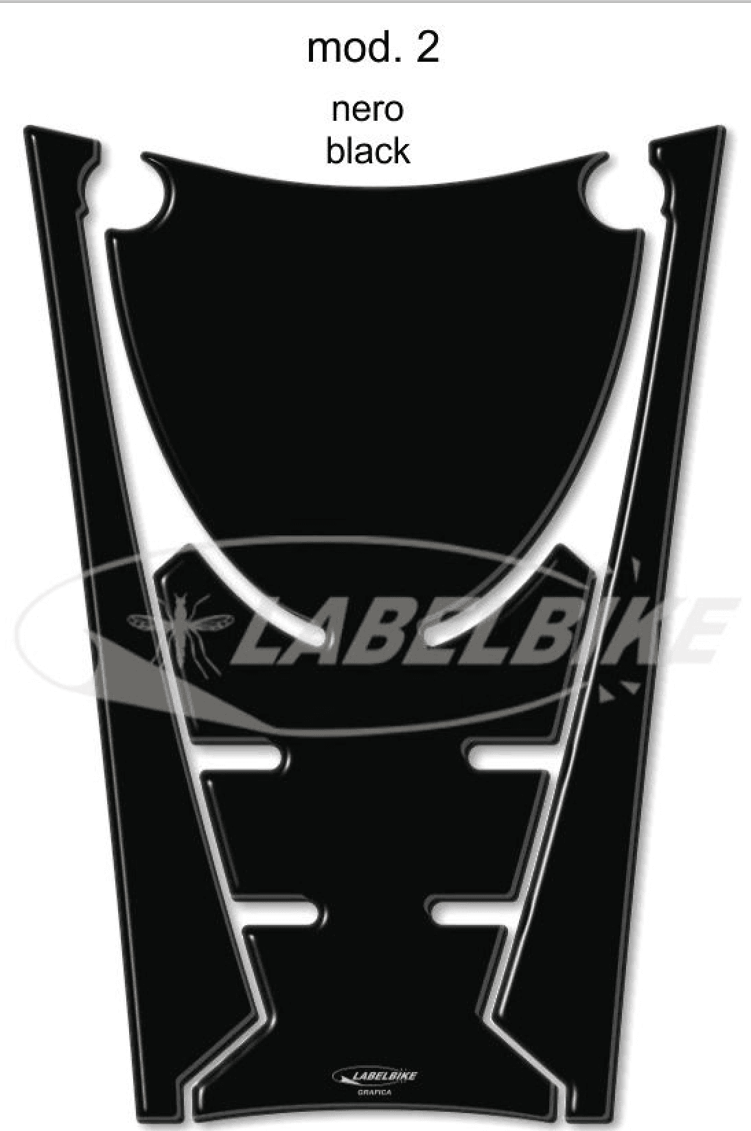 ADESIVO Resinato 3D PEDANA ANTERIORE Tmax 530-560 Stickers per YAMAHA 2017-2020 - 3