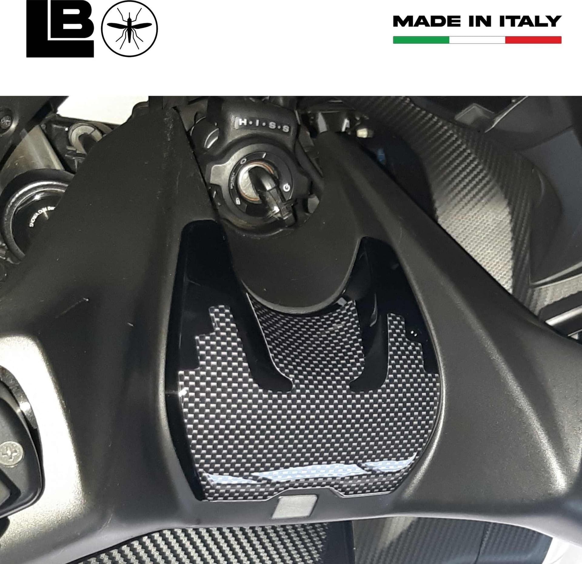 ADESIVO GEL 3D PROTEZIONE ZONA CHIAVE ACCENSIONE compatibile per  HONDA INTEGRA - 3