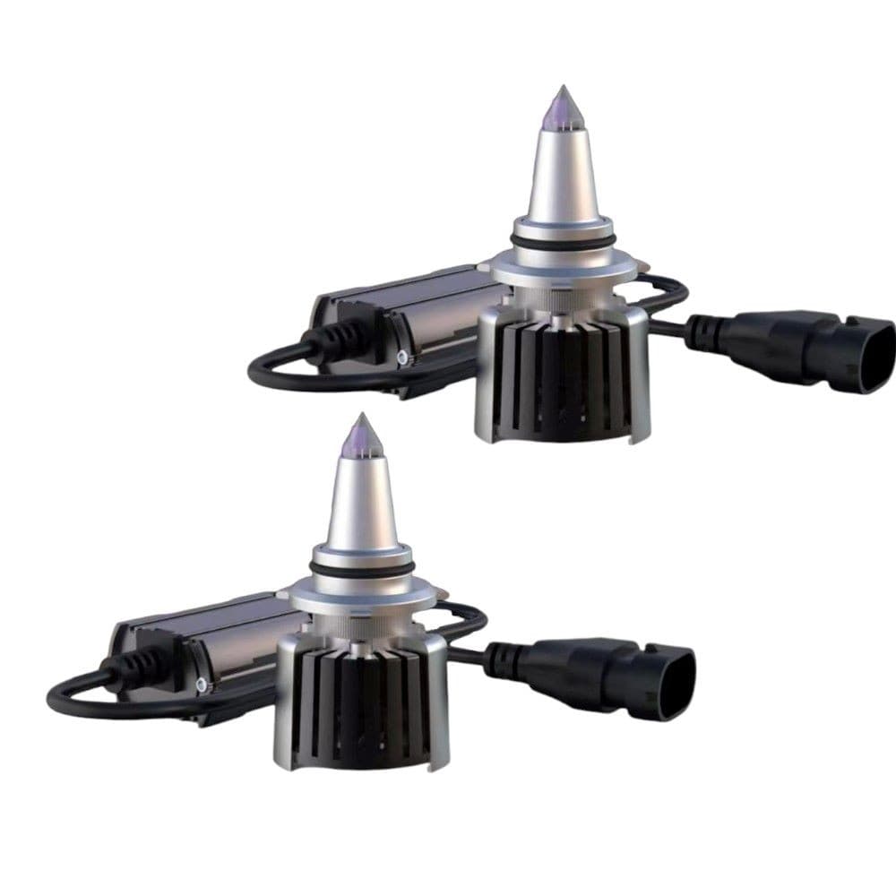 Kit Full Led HIR2 9012 Laser Fari Lenticolari 120W 6000K Aygo Prius Auris Jaguar Yaris Astra Canbus No Error - 4