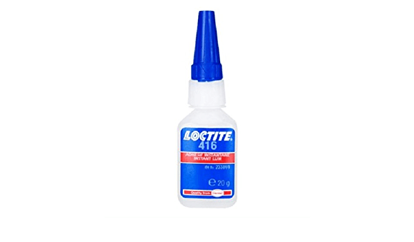 LOCTITE 416 COLLA ADESIVO multiuso super istantanea PVC metalli gomma legno20G - 2