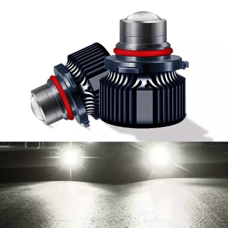 KIT LED LASER MINI H7 LENTE 12V 50W SLIM NO ERROR CANBUS 360° NO ERRORE LUCI DIURNE DRL - 3