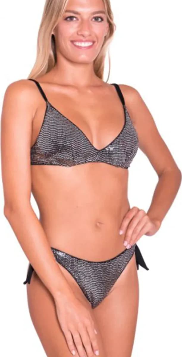 PIN-UP STARS | Bikini Balconcino + Slip Full Specchietti – maglia