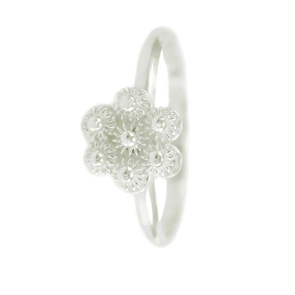Anello Donna Filigrana Sarda Nido d'Ape Argento 925