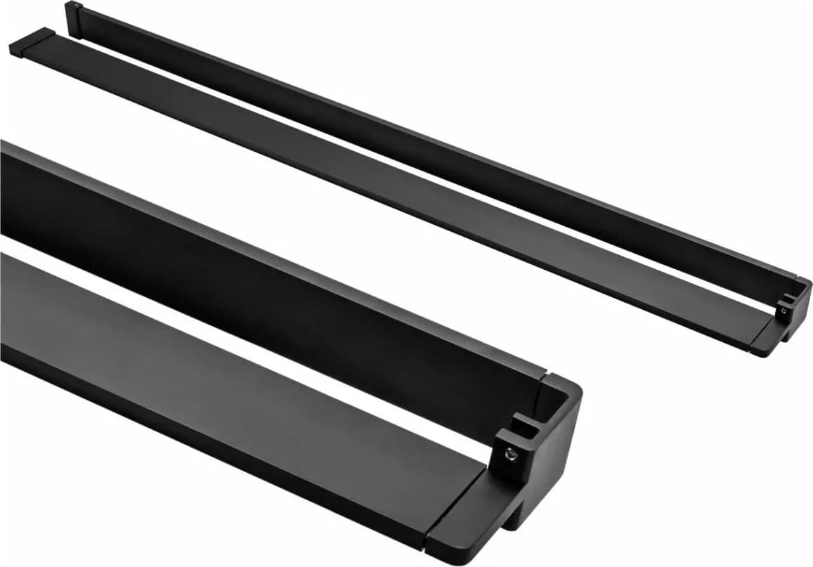 Mensola portasalviette per Walk-in fino a 140cm nera - 4