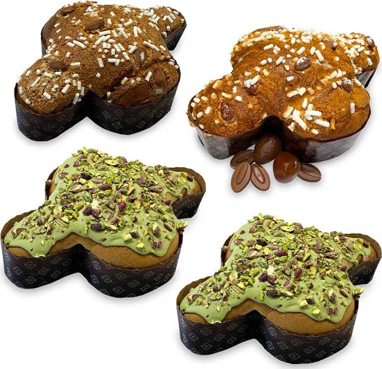 Colombe assortite - COMBI 6 – marrone