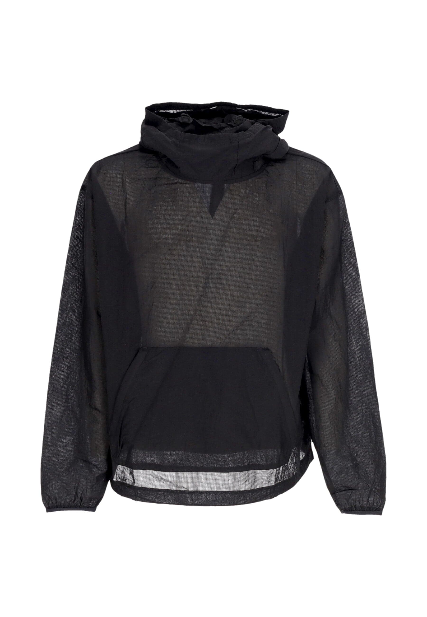 Nike Felpa Leggera Cappuccio Uomo Sportswear Tech Pack Woven Mesh Hoodie Black/black - 5
