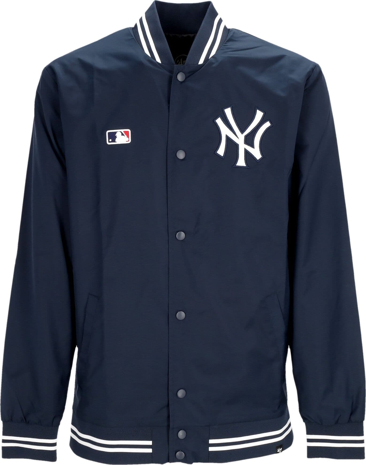 47 BRAND Giubbotto College Uomo Mlb Regent Jacket Neyyan Fall Navy - 5