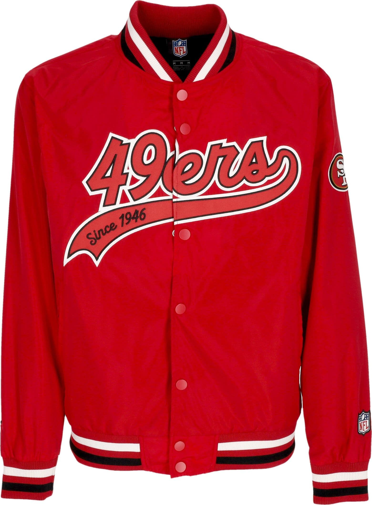 FANATICS BRANDED Giubbotto Bomber Uomo Nfl Sateen Jacket Saf49e Original Team Colors – giacca