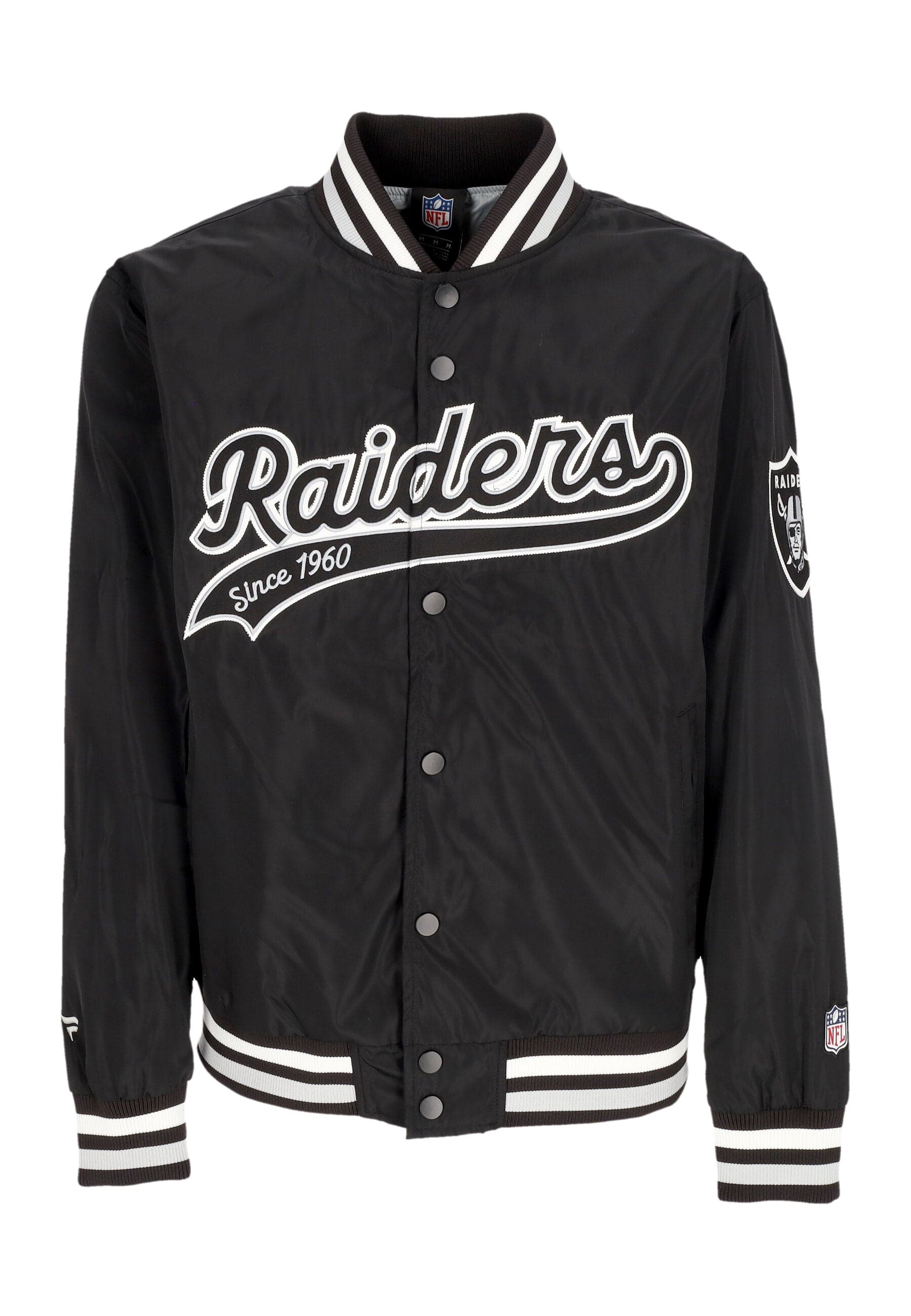 FANATICS BRANDED Giubbotto Bomber Uomo Nfl Sateen Jacket Lasrai Original Team Colors - 5