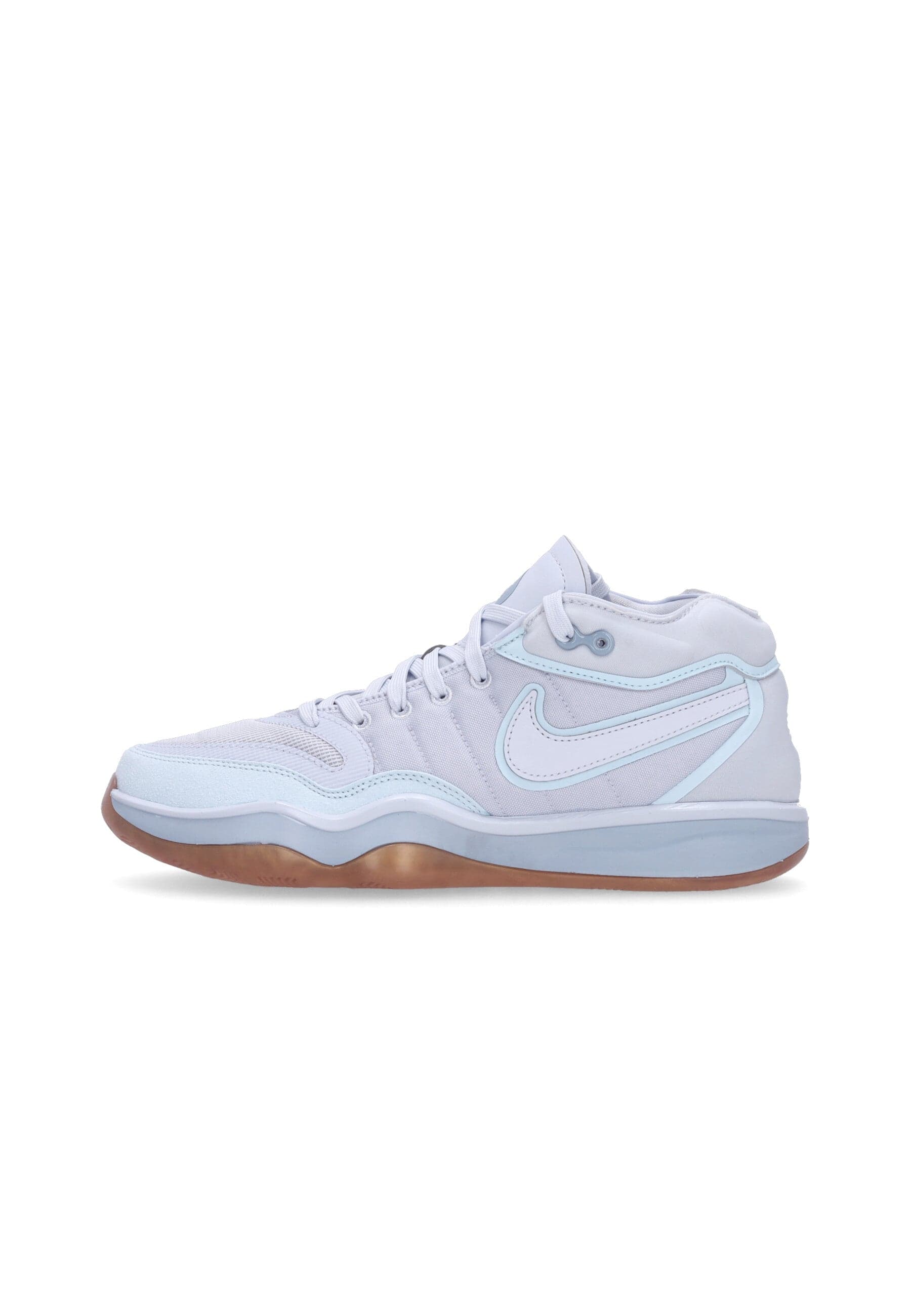 Nike Scarpa Basket Uomo Air Zoom G.t. Hustle 2 Football Grey/football Grey/glacier Blue - 7