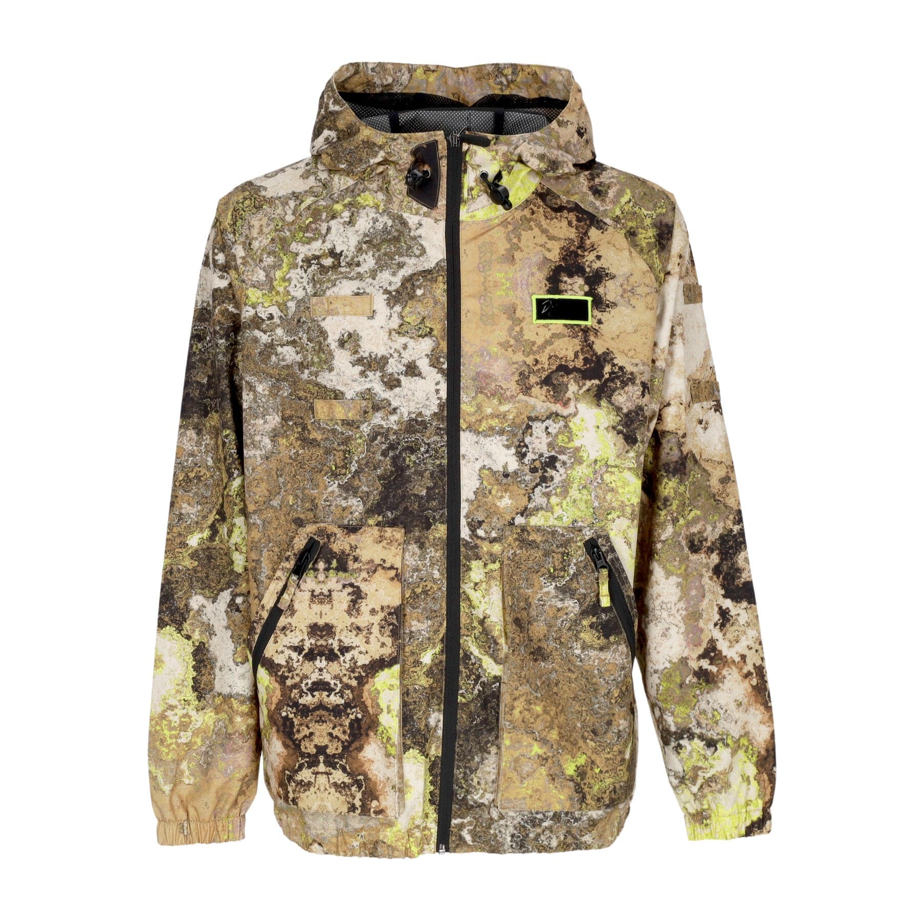 DOLLY NOIRE Giacca a Vento Uomo Desert Chemical Windbreaker Beige – marrone