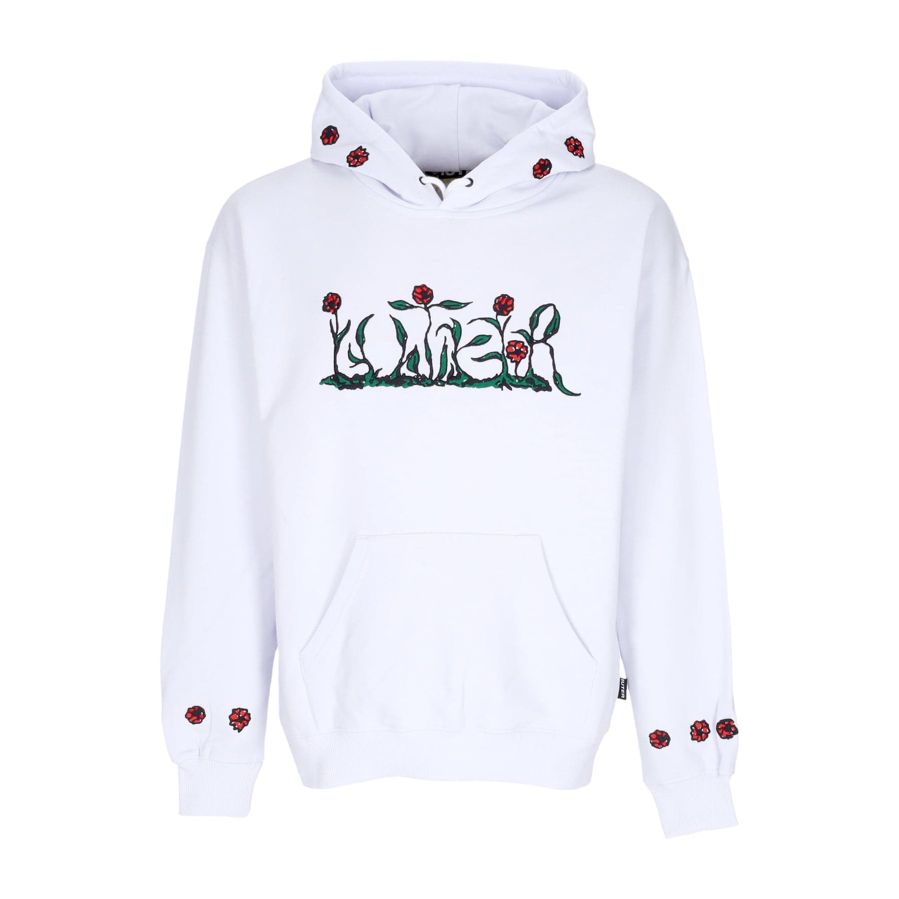 IUTER Felpa Leggera Cappuccio Uomo Field Hoodie White - 3