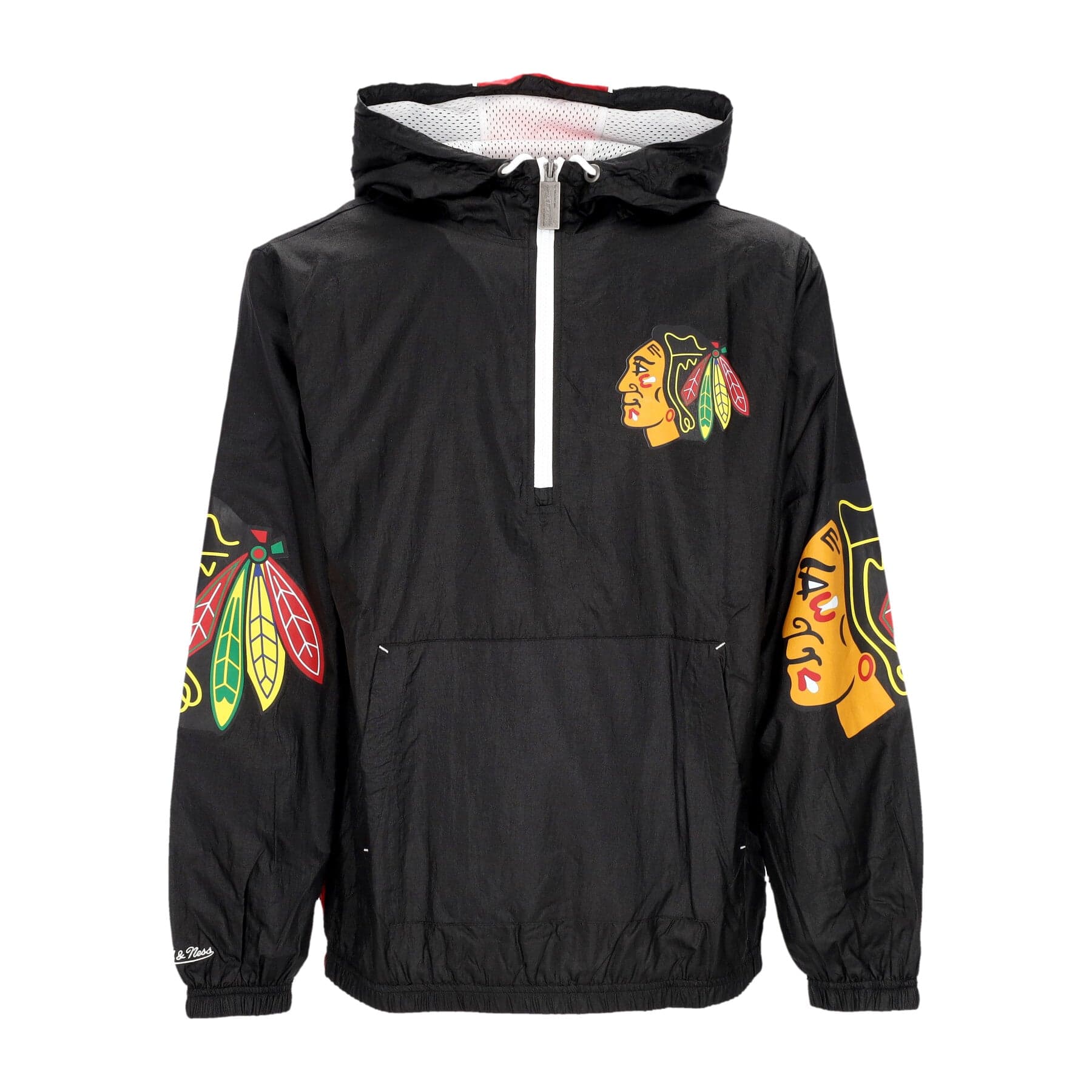 MITCHELL &amp; NESS Giacca a Vento Infilabile Uomo Nhl Team Og 2.0 Anorak Windbreaker Chibla Original Team Colors - 3