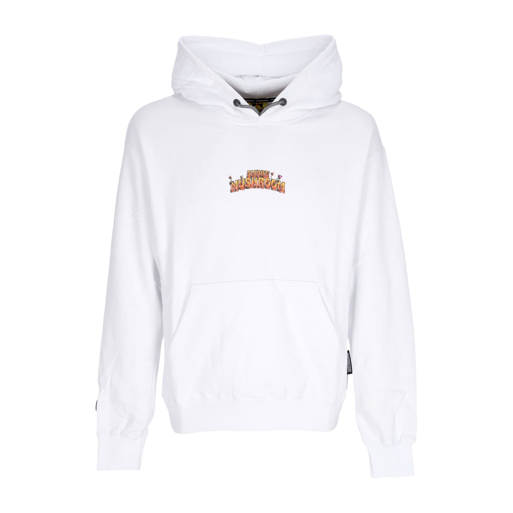 MUSHROOM Felpa Cappuccio Uomo Alien Smoke Hoodie White – giacca