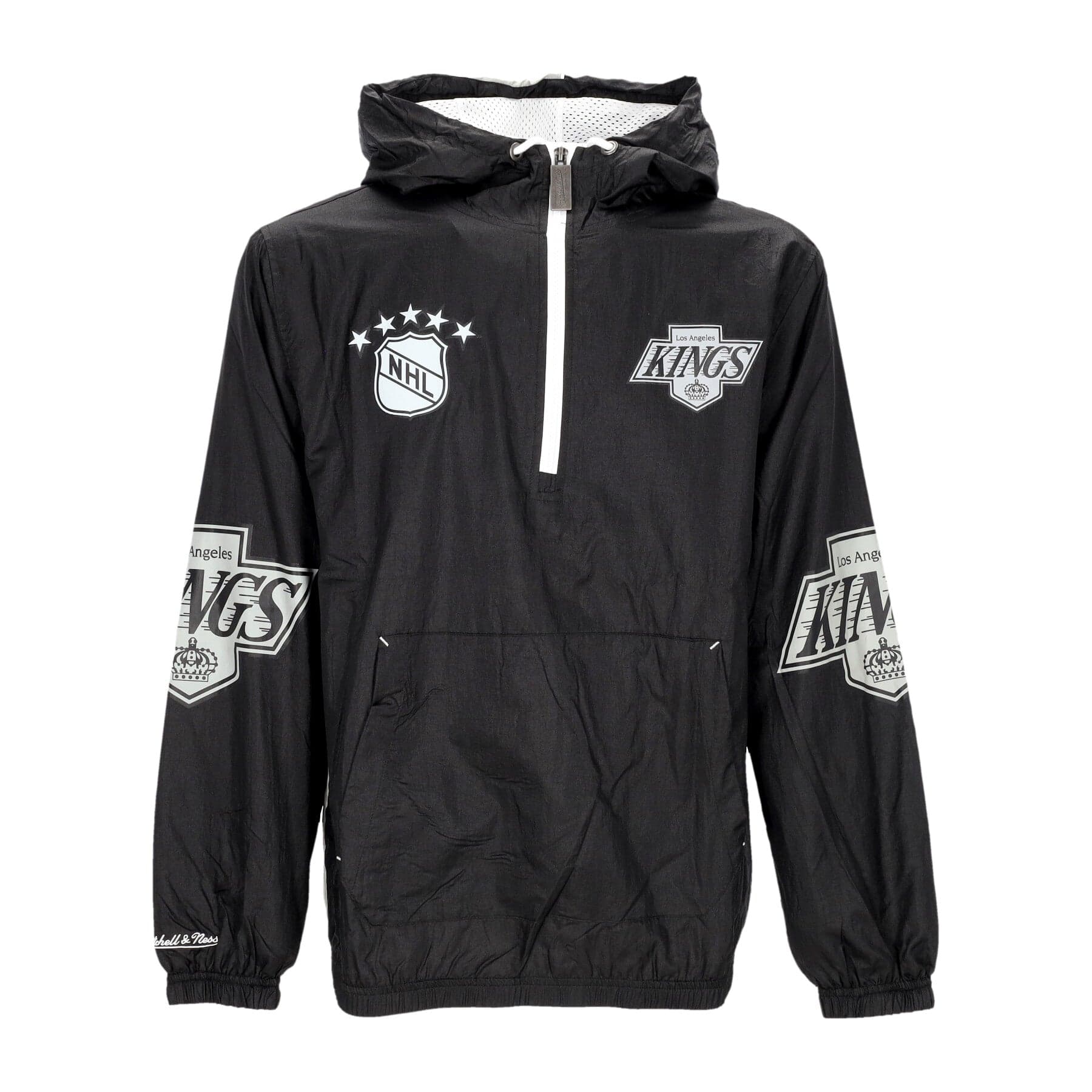 MITCHELL &amp; NESS Giacca a Vento Infilabile Uomo Nhl Team Og 2.0 Anorak Windbreaker Loskin Original Team Colors - 3