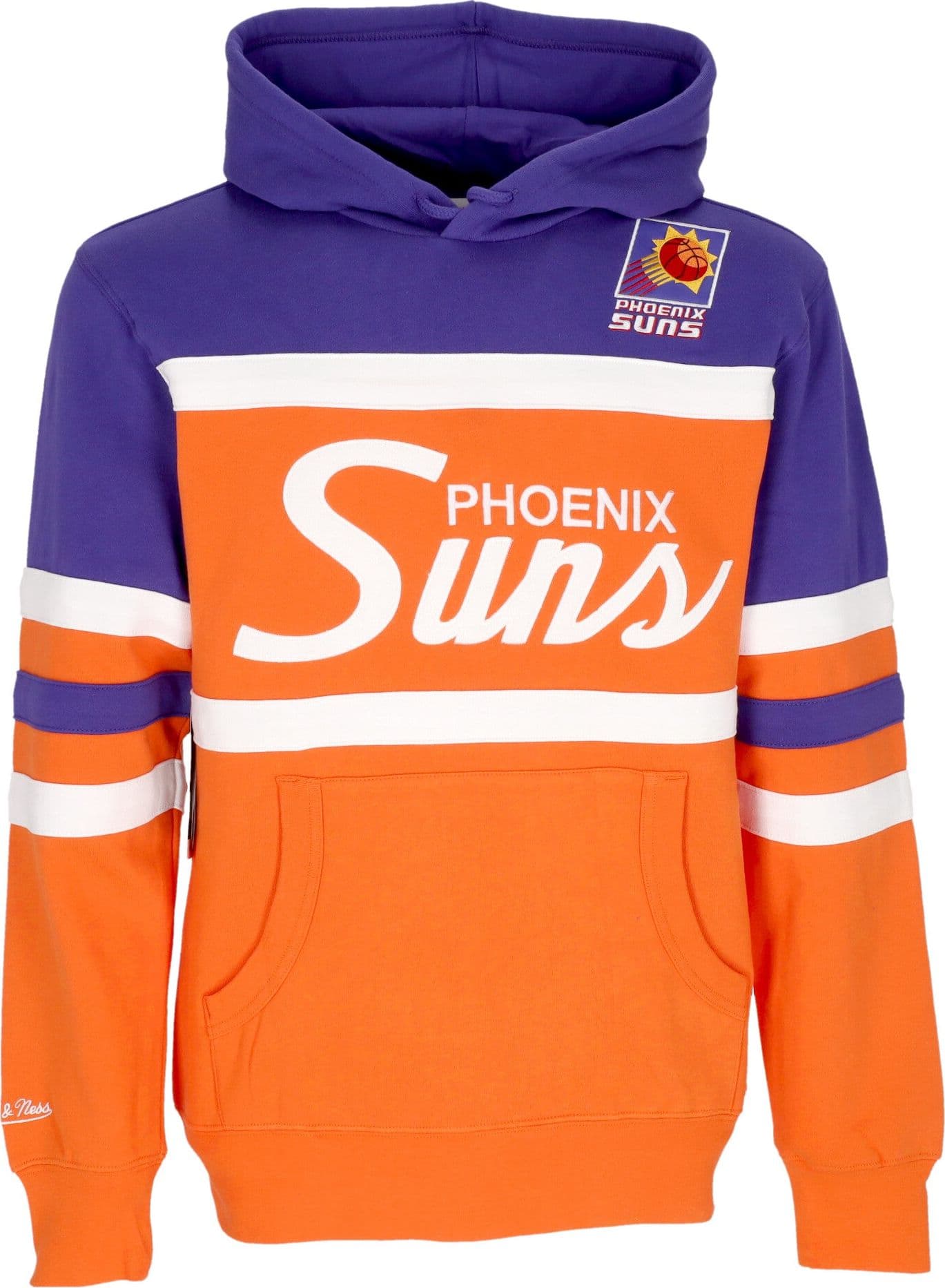 MITCHELL &amp; NESS Felpa Cappuccio Uomo Nba Head Coach Hoodie Phosun Original Team Colors – Mitchell & Ness – giacca