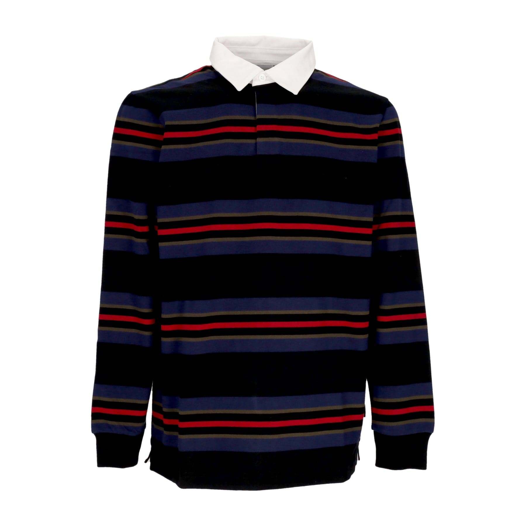 CARHARTT WIP Polo Manica Lunga Uomo L/s Oregon Rugby Shirt Starco Stripe/black - 3