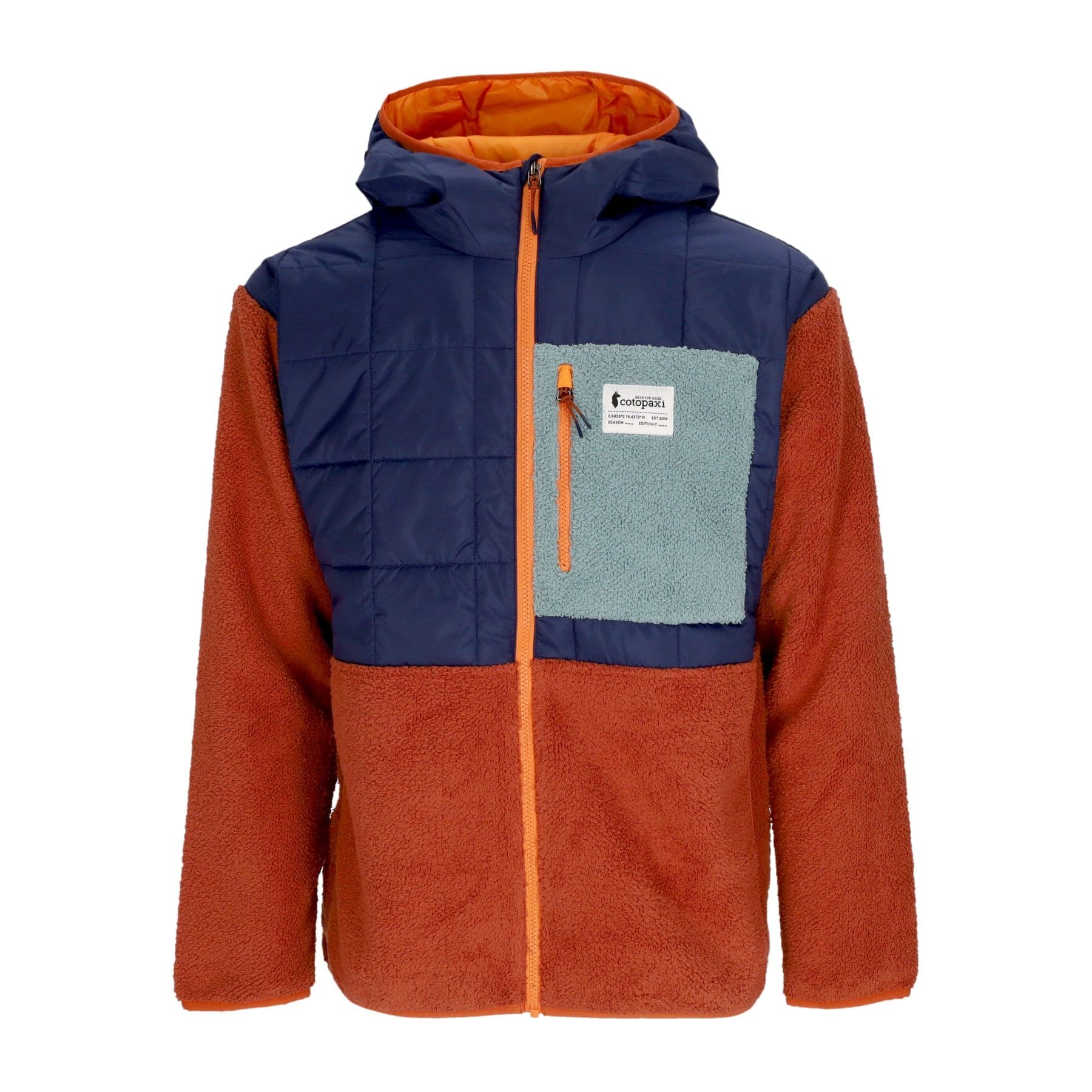 COTOPAXI Orsetto Uomo Trico Hybrid Hooded Jacket Maritime/spice - 3