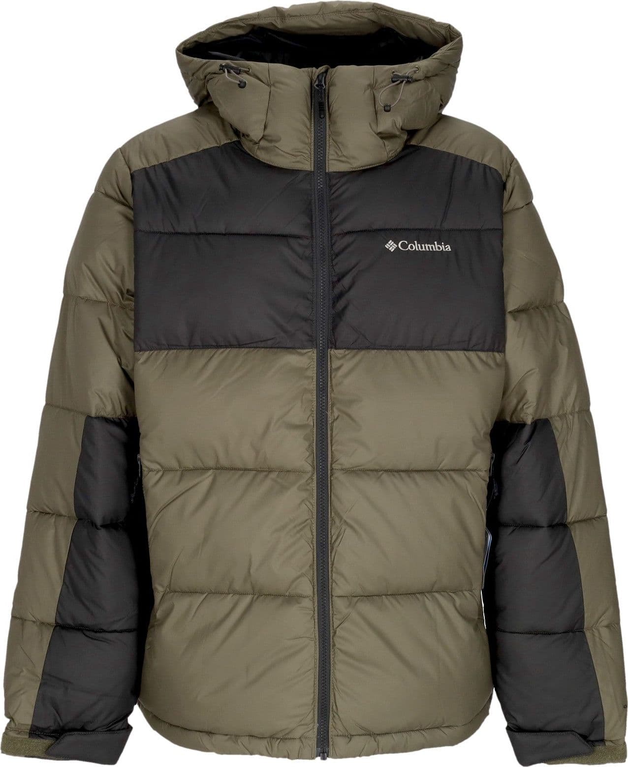 COLUMBIA Piumino Uomo Pike Lake Ii Hooded Jacket Stone Green – giacca