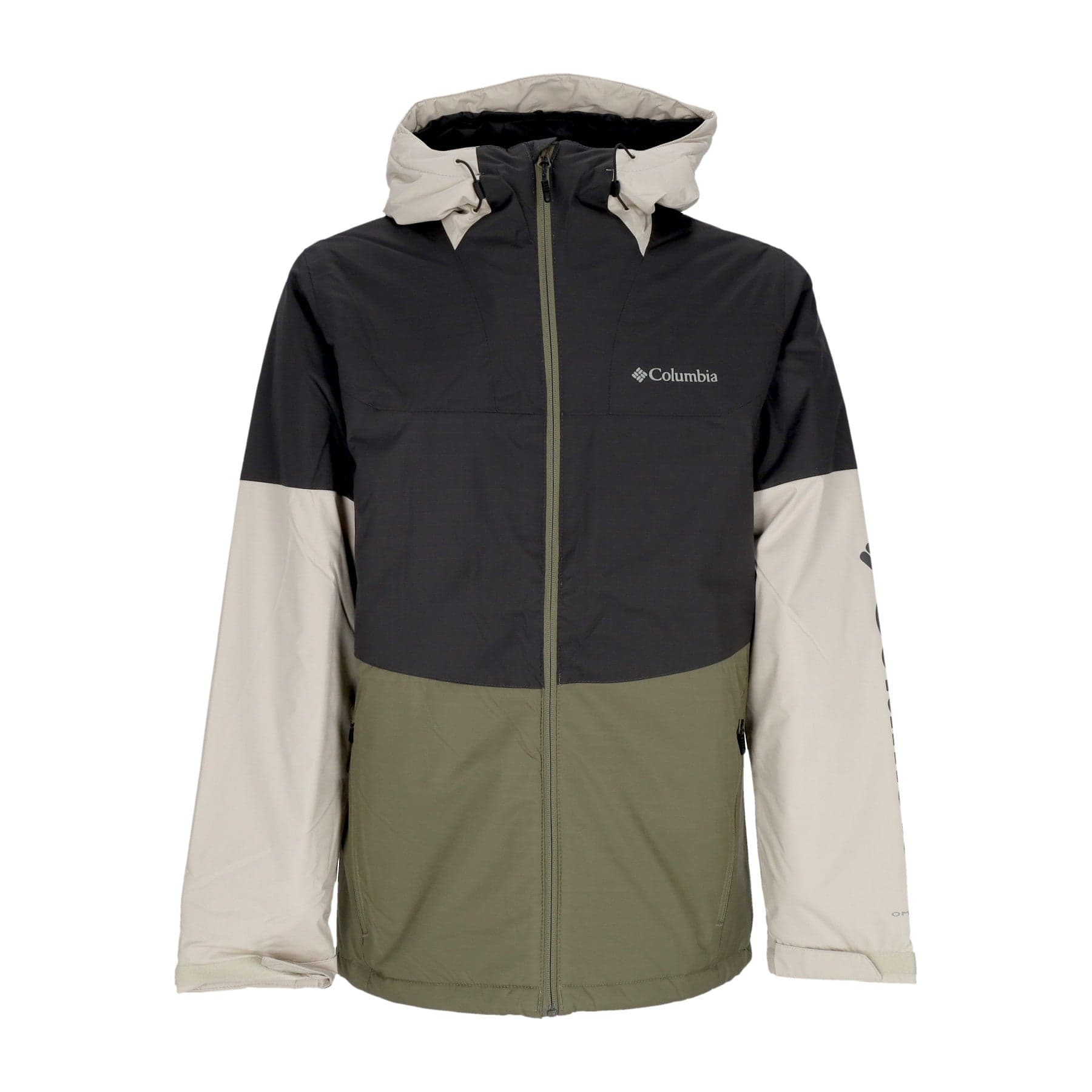 COLUMBIA Giubbotto Uomo Point Park Insulated Jacket Shark/stone Grey - 3