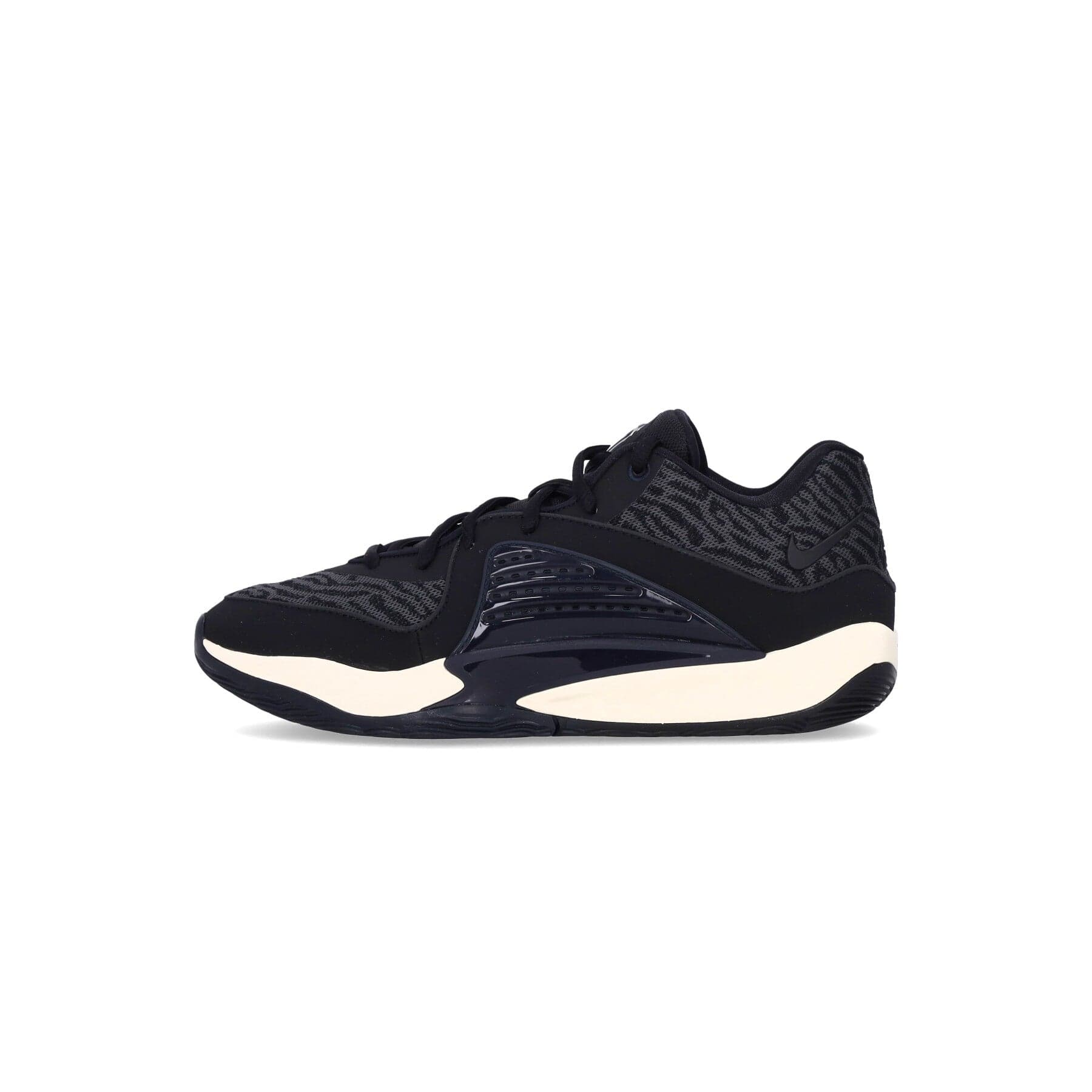 NIKE NBA Scarpa Basket Uomo Kd16 Black/black/dk Smoke Grey/coconut Milk – 41 – nero