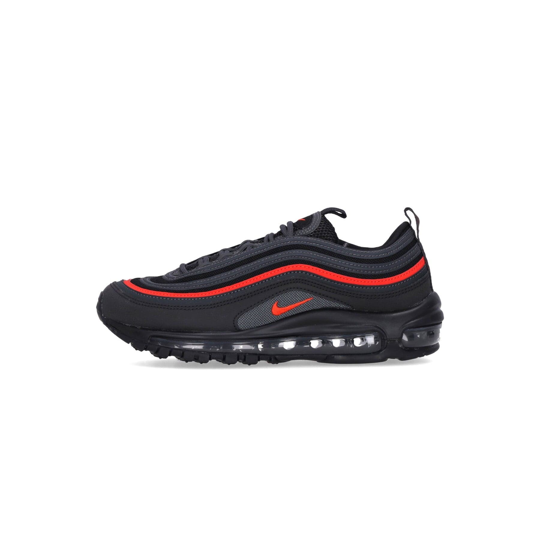 Nike Scarpa Bassa Uomo Air Max 97 Black/picante Red/anthracite - 7