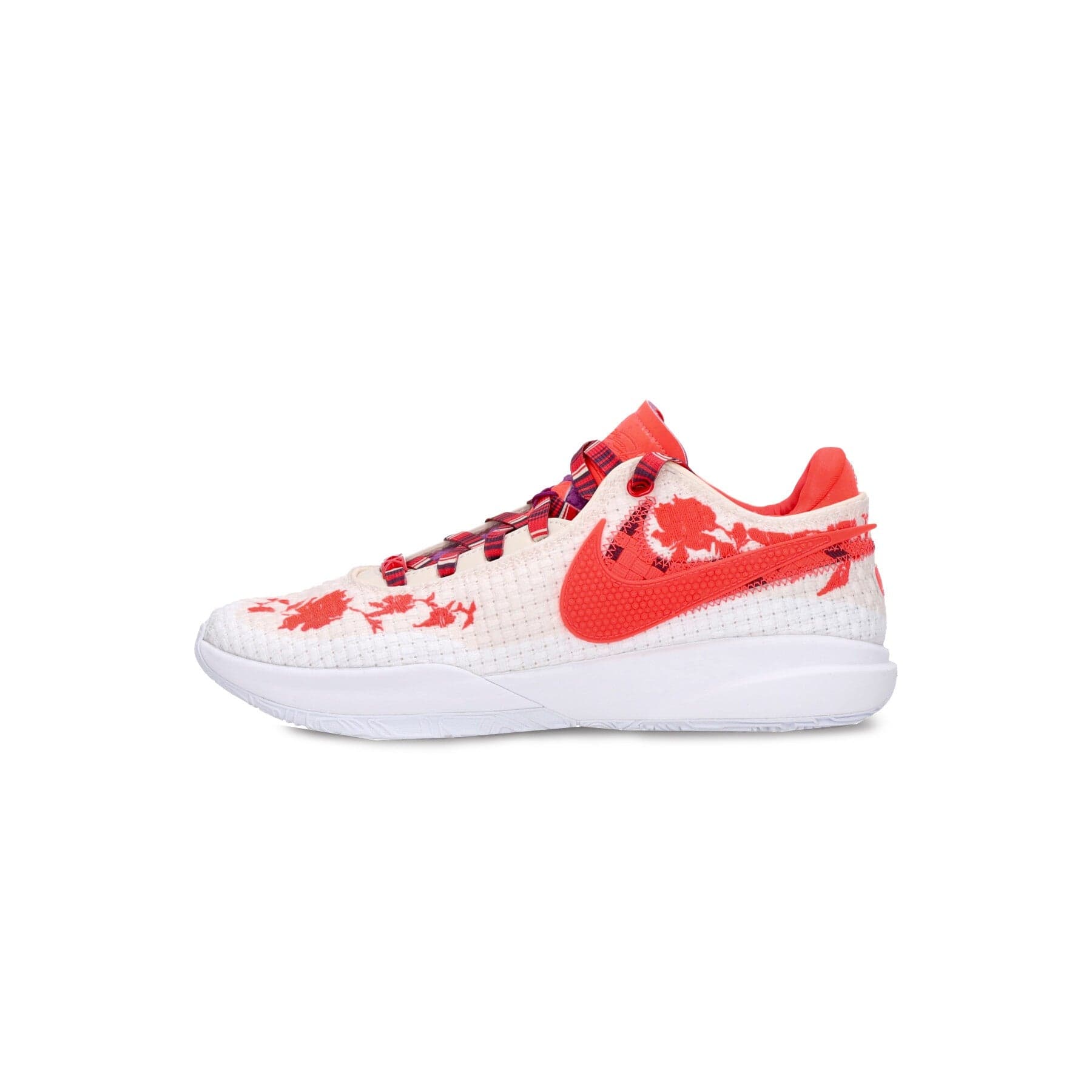 NIKE NBA Scarpa Basket Uomo Lebron Xx X Mimi Plange "ceremony" Guava Ice/bright Crimson/bordeaux - 8