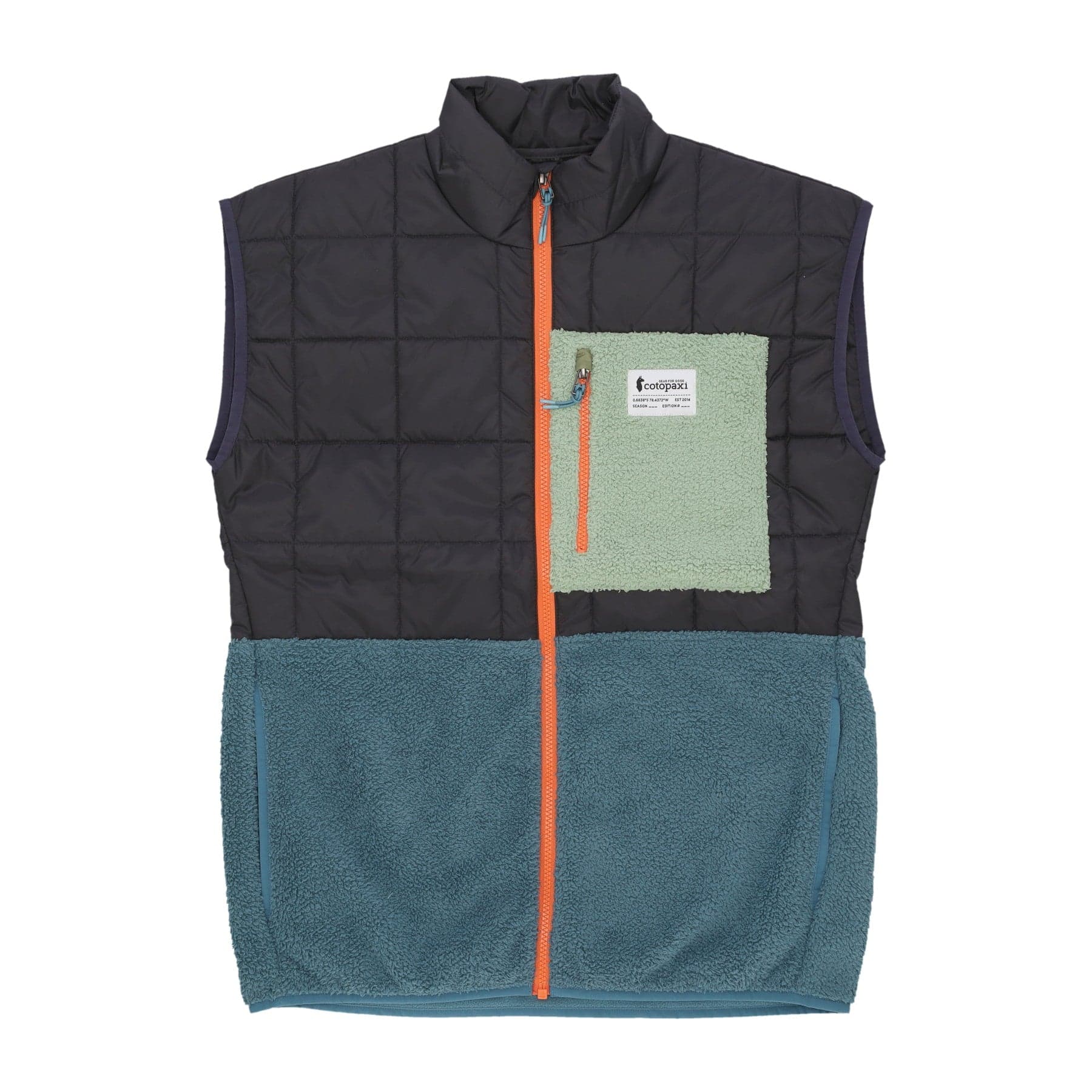 COTOPAXI Smanicato Uomo Trico Hybrid Vest Graphite/blue Spruce